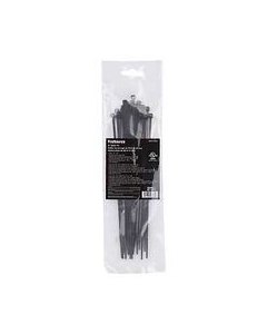 CABLE TIE 8IN 40LB 25PC BLACK