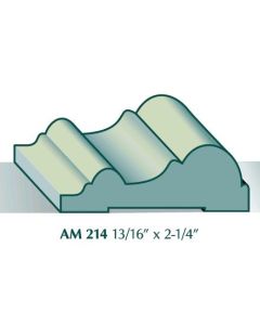AM214 Poplar 13/16" x 2 1/4"