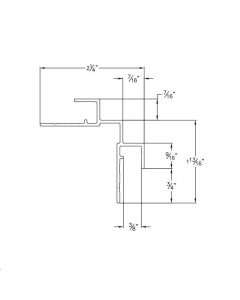 1-Piece Square Outside Corner
