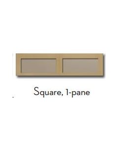 Square 1 Pane